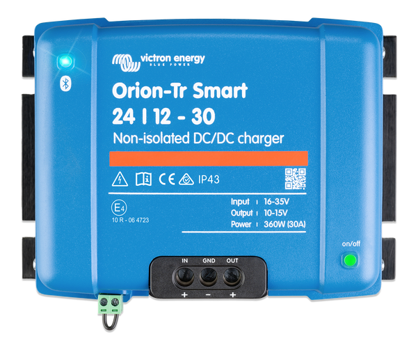 Orion-Tr Smart 24/12-30A Non-isolated DC-DC ch.